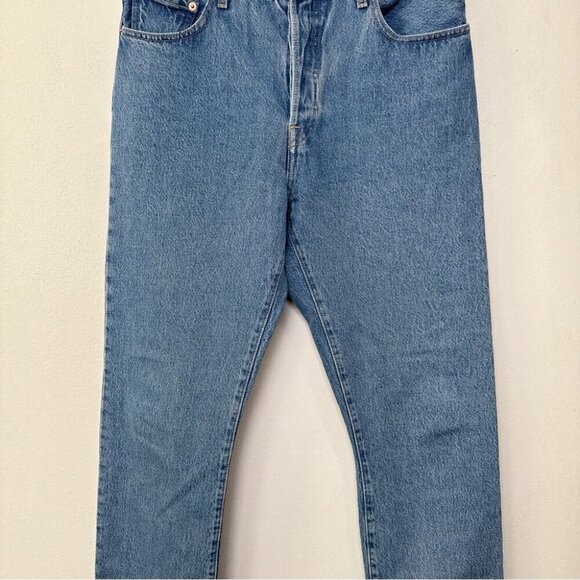 Levi's Womens 29 501 Original Fit Straight Fit Jeans - Picture 6 of 16